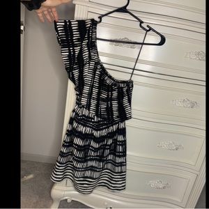 Express One Shoulder Dress